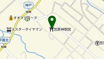 笠原神明宮社務所の地図画像