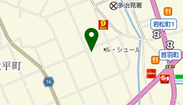 一心堂施療院の地図画像