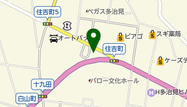 アップル多治見店の地図画像