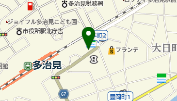 富国生命保険相互会社多治見営業所の地図画像