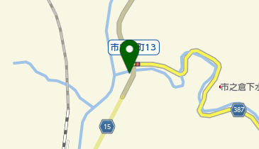 カジカの地図画像