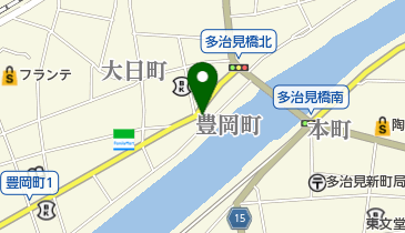 ハーズ多治見調剤薬局豊岡店の地図画像