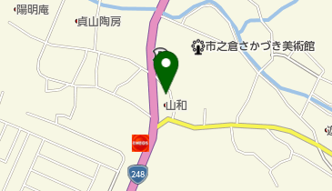 白石洋品店の地図画像