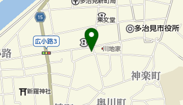 杉山理容の地図画像