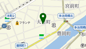 ローズ理容の地図画像