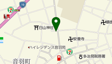 魯山の地図画像