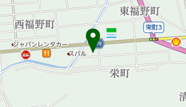 横井商店の地図画像