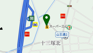 オンセンド関店の地図画像