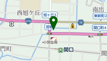 坂祝屋金物店の地図画像