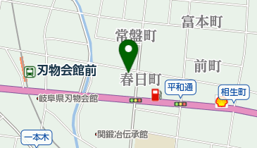 安田金物店の地図画像