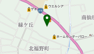 大野屋化粧品 バロー緑ケ丘店の地図画像