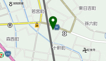 浅野屋カネサン呉服店の地図画像