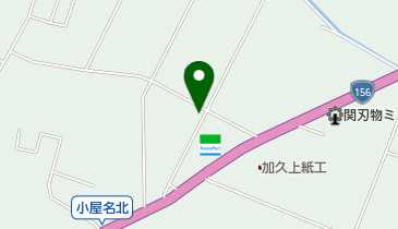 丹羽モータースの地図画像