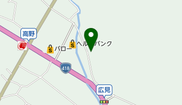 まつした自動車販売の地図画像
