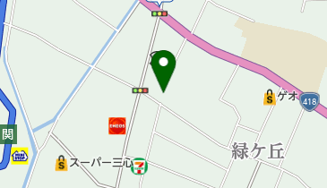 緑ケ丘モータースの地図画像