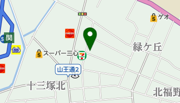 山王接骨院の地図画像