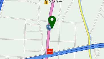 テレピア156の地図画像