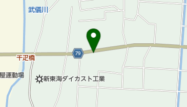 中村基礎工業株式会社の地図画像