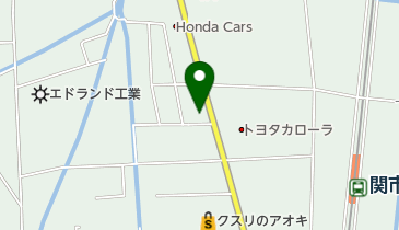 関動物病院の地図画像