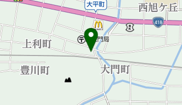 ブティックタジマの地図画像