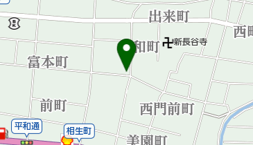 いづみ理容院の地図画像