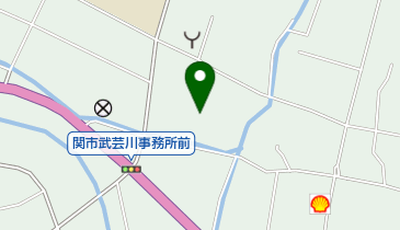 鵜飼理容店の地図画像