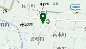 酒向理容院の地図画像