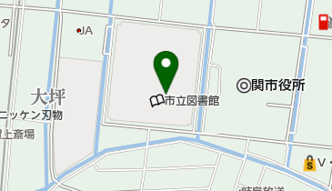 関市役所 協働推進部 生涯学習課の地図画像