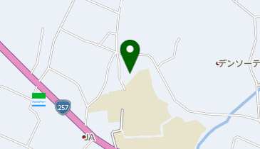 苗木学童保育所の地図画像