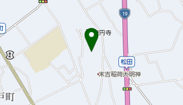 朝日山覚明教会の地図画像