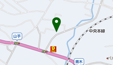 コインランドリーアクアの地図画像