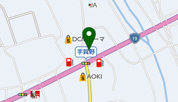 トヨタカローラ岐阜株式会社中津川店の地図画像