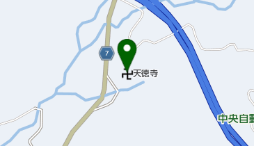 天徳寺の地図画像