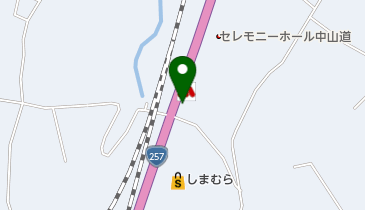 有限会社まる矢塗料の地図画像