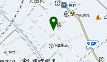 梅村文具店の地図画像