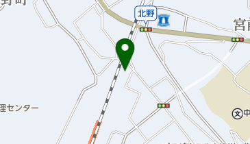 オグリ理容店の地図画像