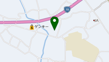 中津川市役所 地域福祉センターゆうらく苑の地図画像