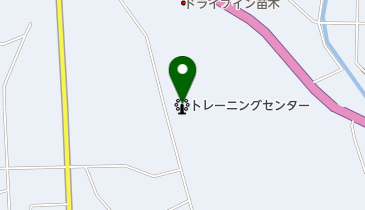 中津川市役所 苗木トレーニングセンターの地図画像