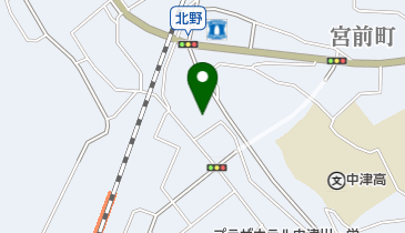 中津川市役所 中津川ふきのとう作業所の地図画像