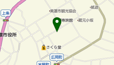 ヤマキ家具店の地図画像