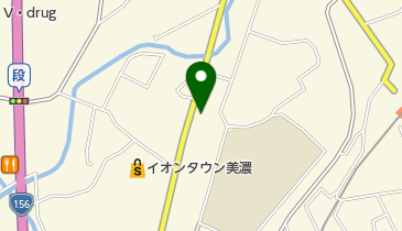 古田クリーニング店の地図画像