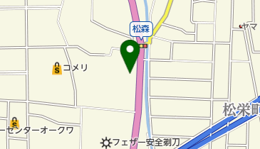 古田サービスの地図画像