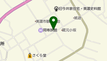 綿与精肉店の地図画像