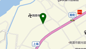 エコー美容室の地図画像