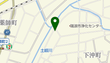 トレイニングルーム華石の地図画像