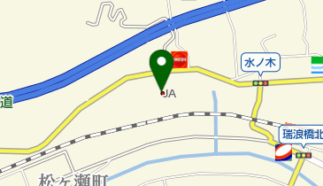 JAとうと 経済部の地図画像