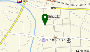 保母生花店の地図画像