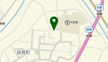 カトレア美容室の地図画像