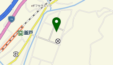 瑞浪市役所 釜戸コミュニティーセンターの地図画像
