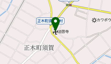 法啓寺の地図画像